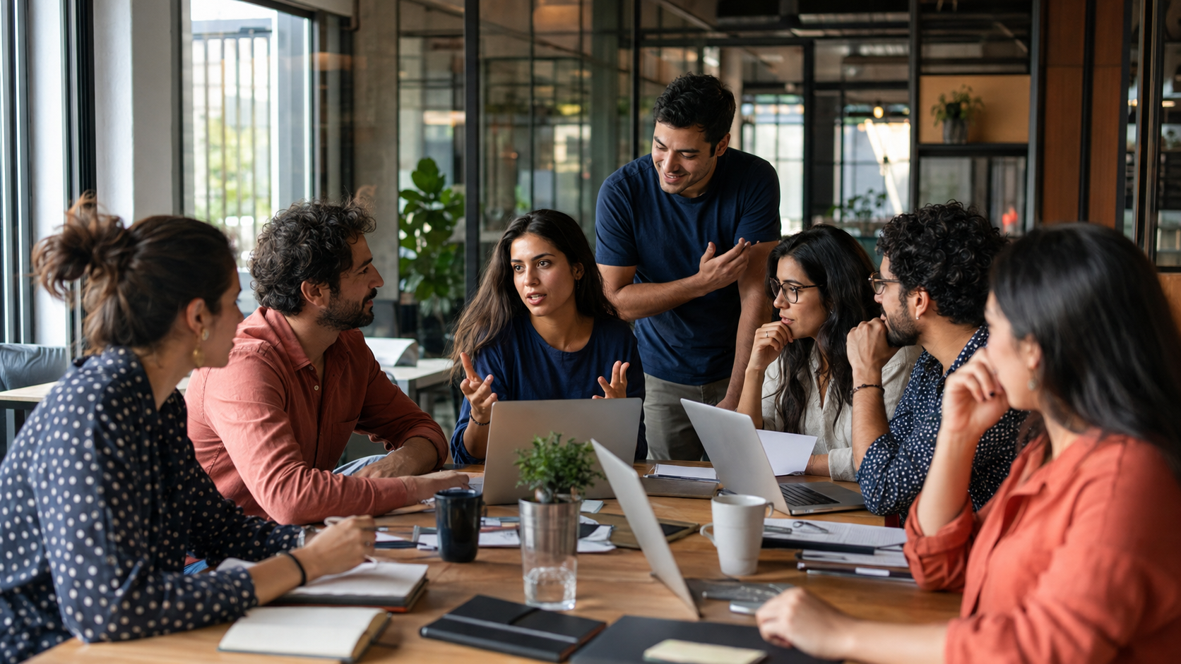 Profesionales de América Latina en una experiencia de formación